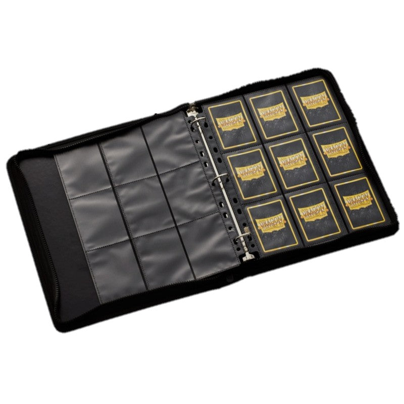 DragonShield Portfolio Zipster Regular Card Codex 360 Iron Grey intérieur