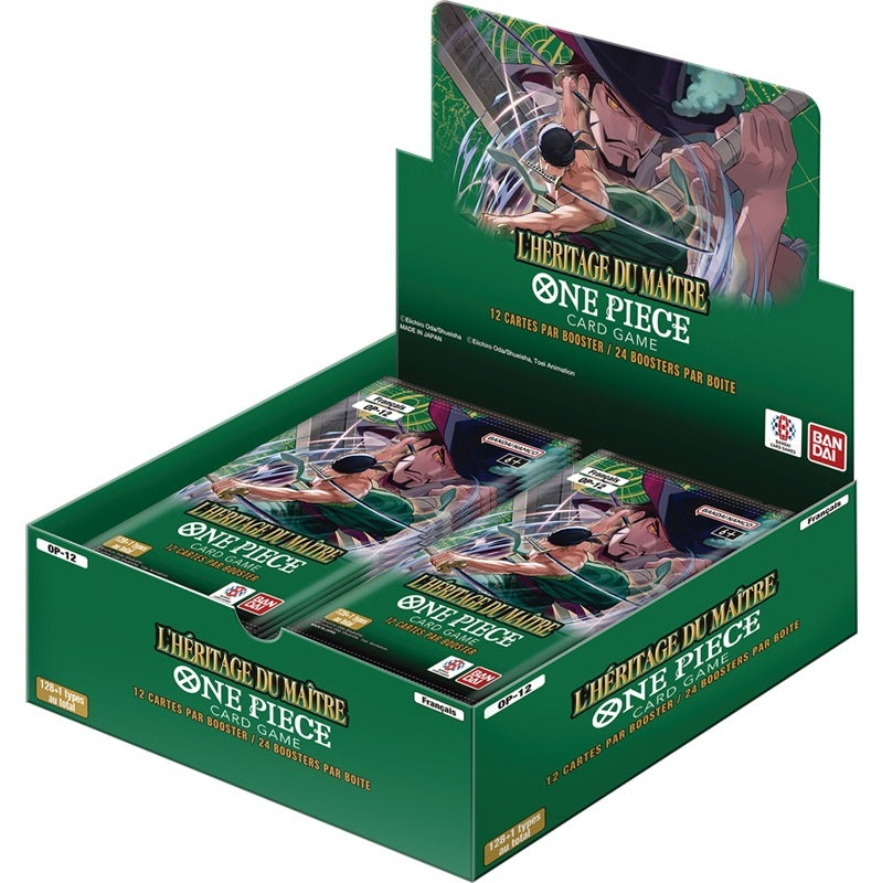 One Piece OP-12 L'Héritage du maitre Display 24 boosters FR