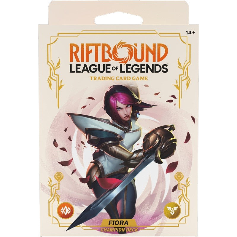 Riftbound Spiritforged Fiora Champion deck EN