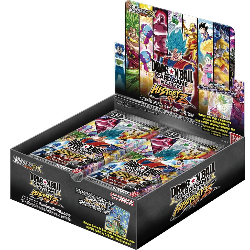 tcg Dragon ball Z card game master History of z