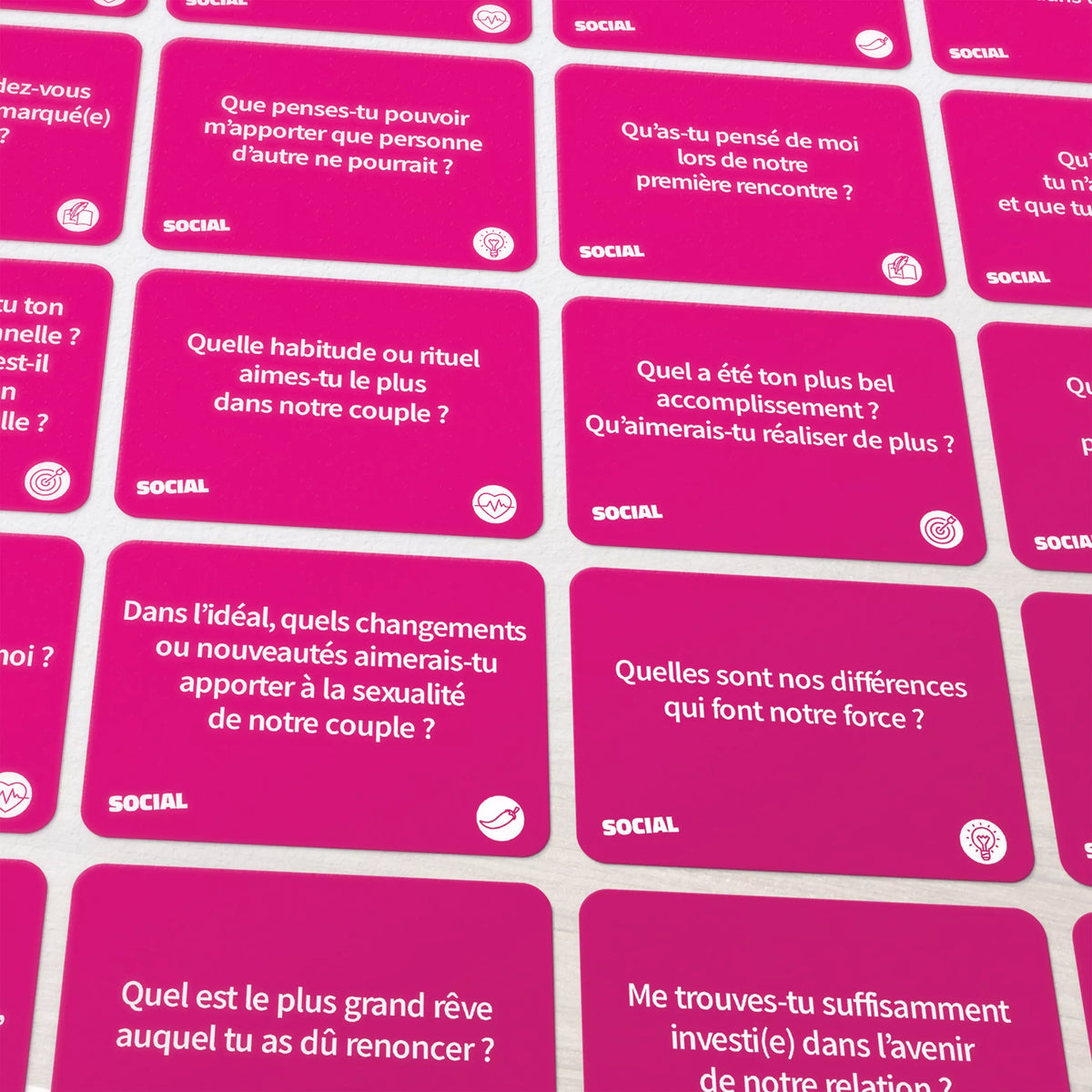 cartes jeu social couples
