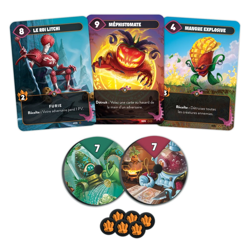 matériel jeu de société mind bug bataille de fruit royale
