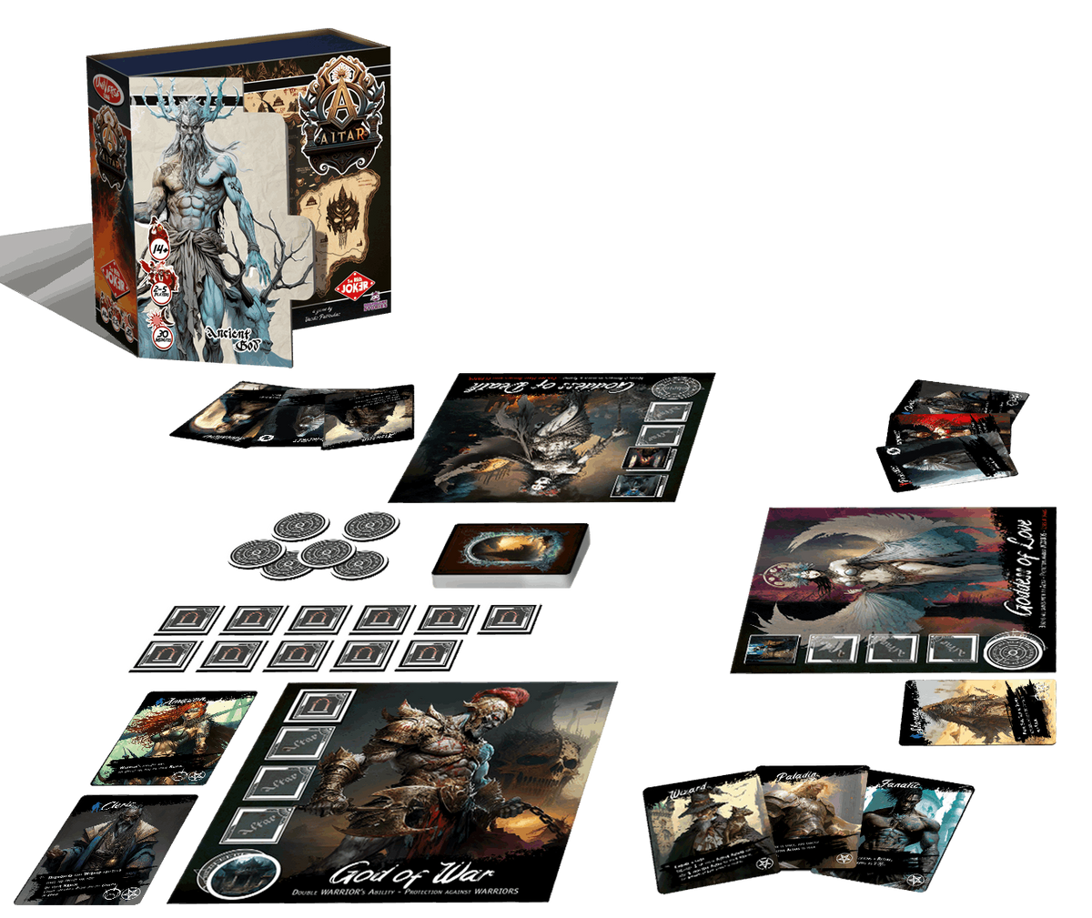 contenu boite de base jeu altar