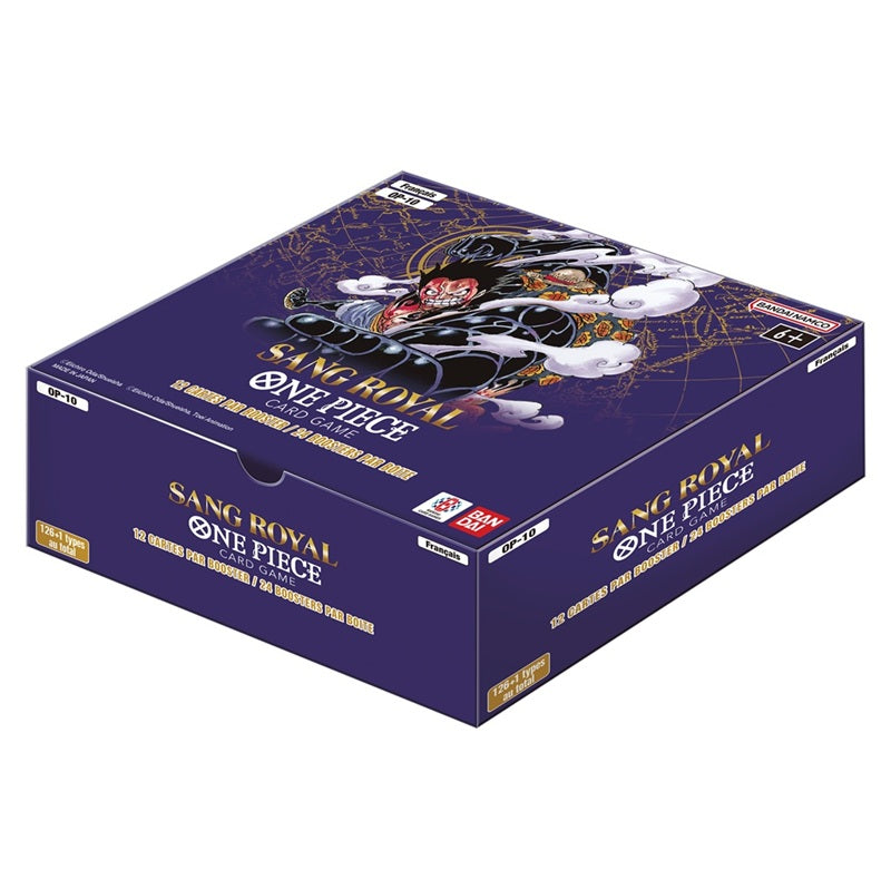 Boite 24 boosters One Piece Sang Royal OP10 fermée