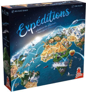Boite jeu Expeditions autour du monde