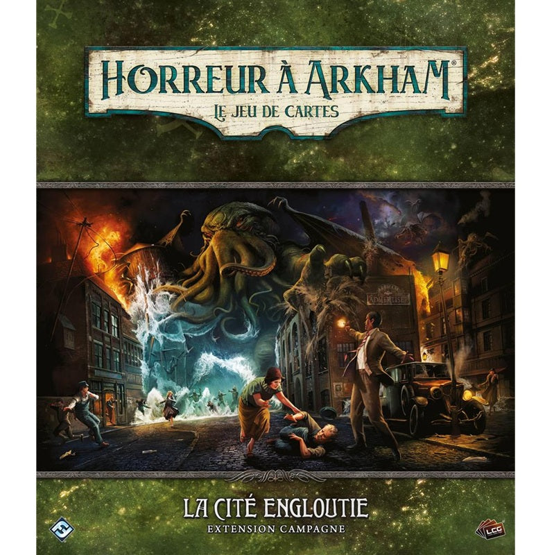 Boite jeu JCE Horreur a Arkham La cite engloutie  campagne