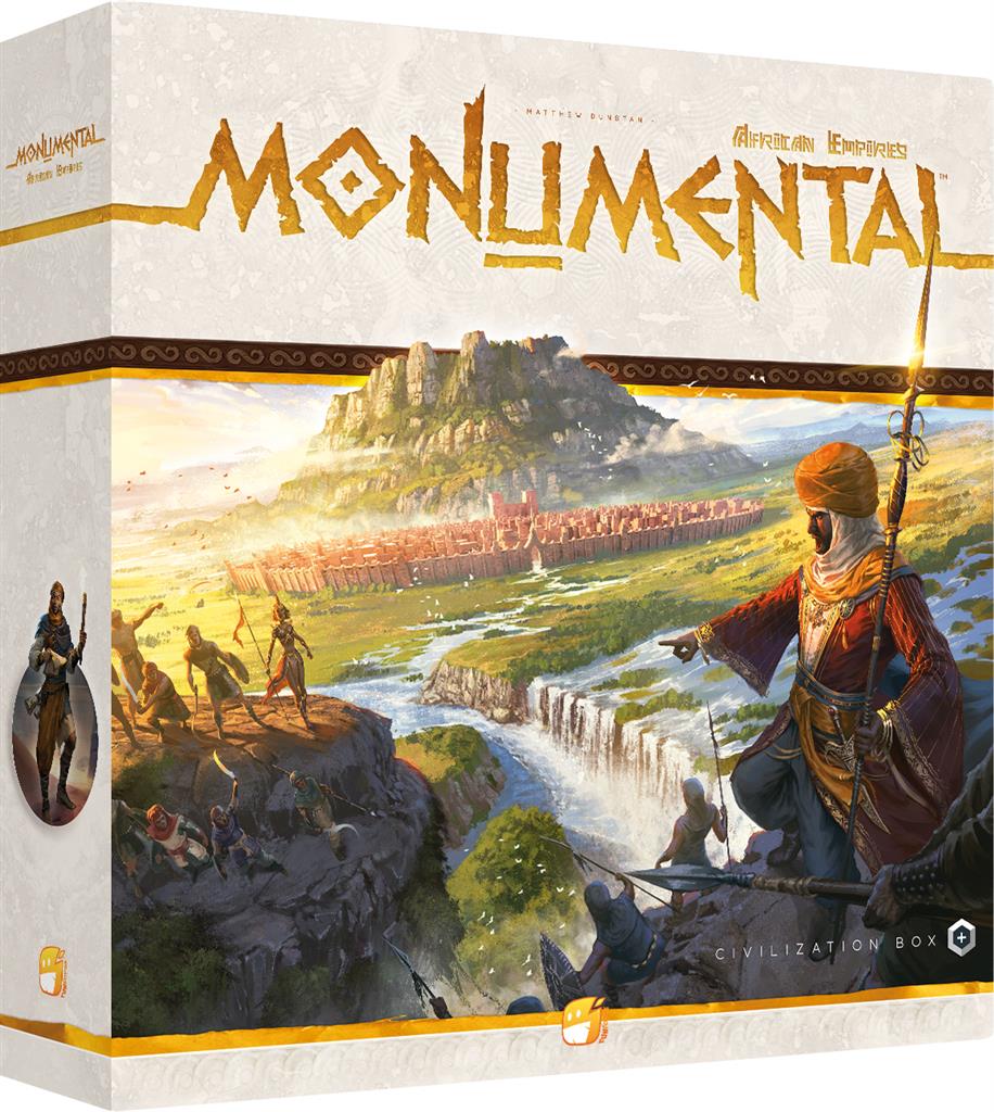 Boite jeu monumental empire africain