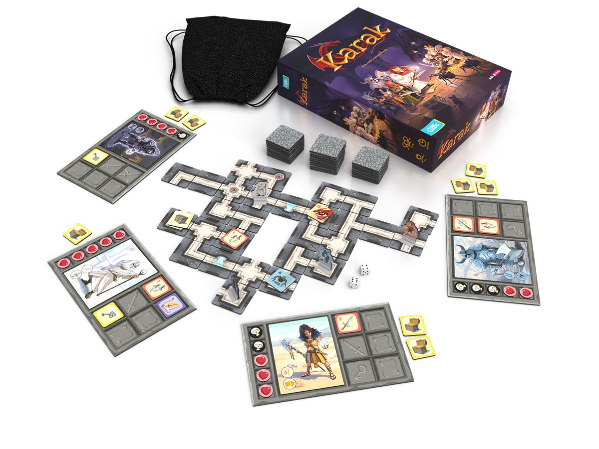 Matériel du jeu lKARAK 