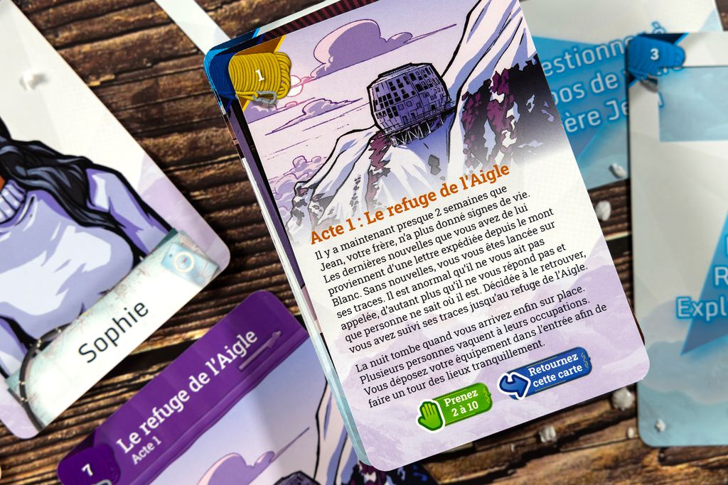 carets jeu Backstories seule sous la glace