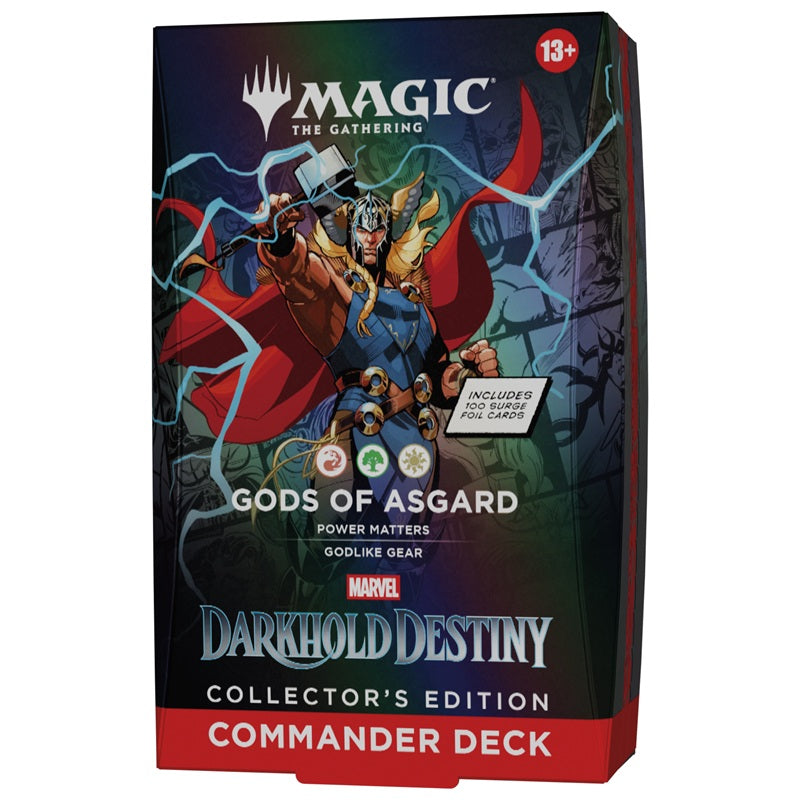 MTG Marvel Darkhold Destiny Deck Commander Collector Gods of Asgard EN