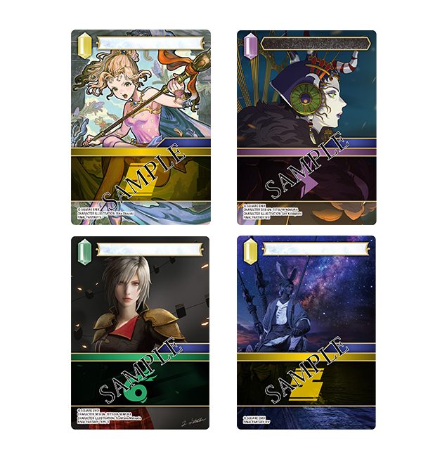 TCG final fantasy Journey of Discovery cartes