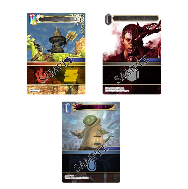 TCG final fantasy Journey of Discovery cartes