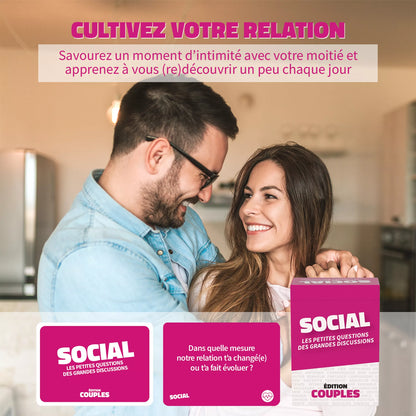 affiche jeu social cuople