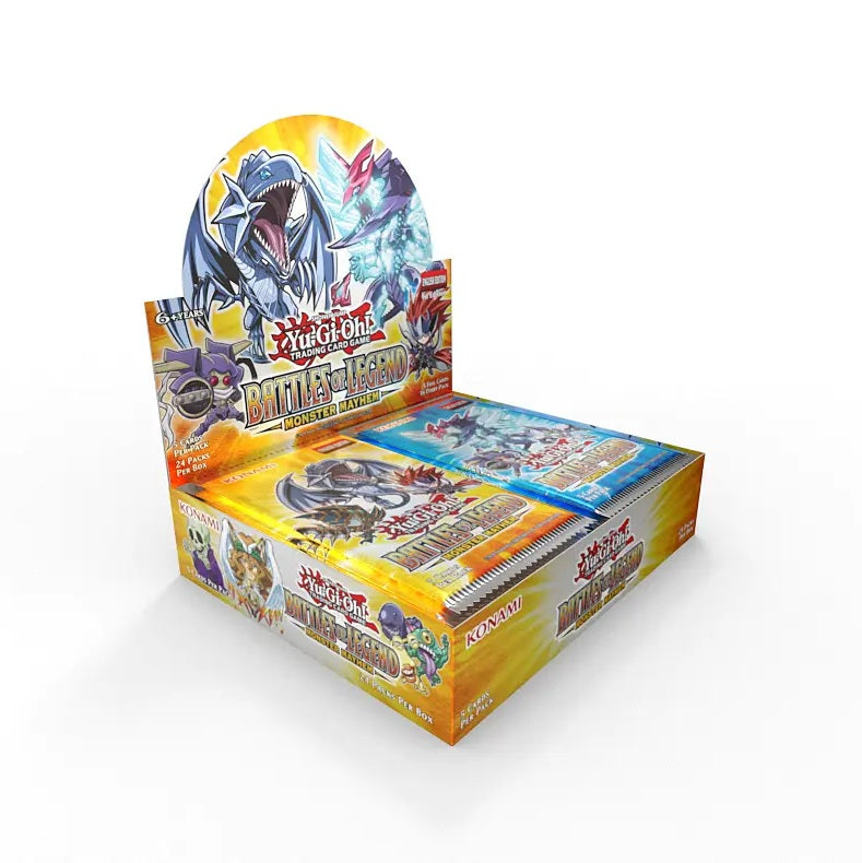 boite 24 boosters Yugioh Battles of Legend Monster Mayhem FR