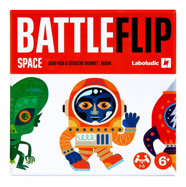 boite jeu battle flip espace