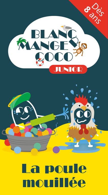 boite blanc manger coco junior poule mouillee
