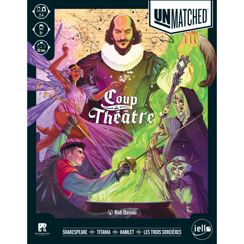 boite de jeu unmatched coup de theatre