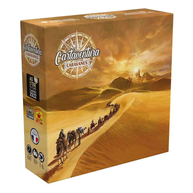 boite jeu Cartaventura Caravanes