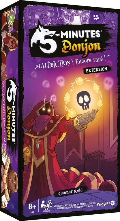 boite jeu 5 Minutes Donjon Malediction Encore Rate