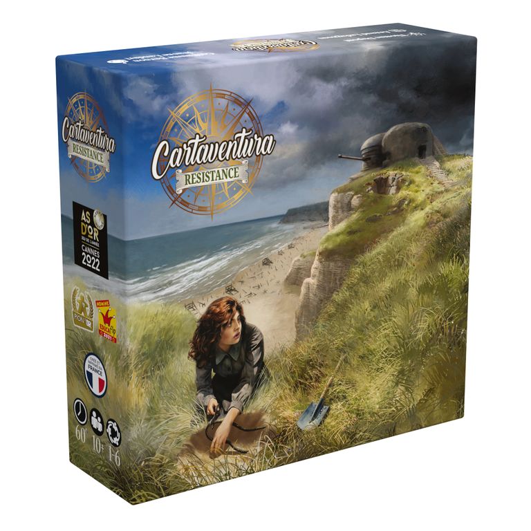 boite jeu Cartaventura Resistance
