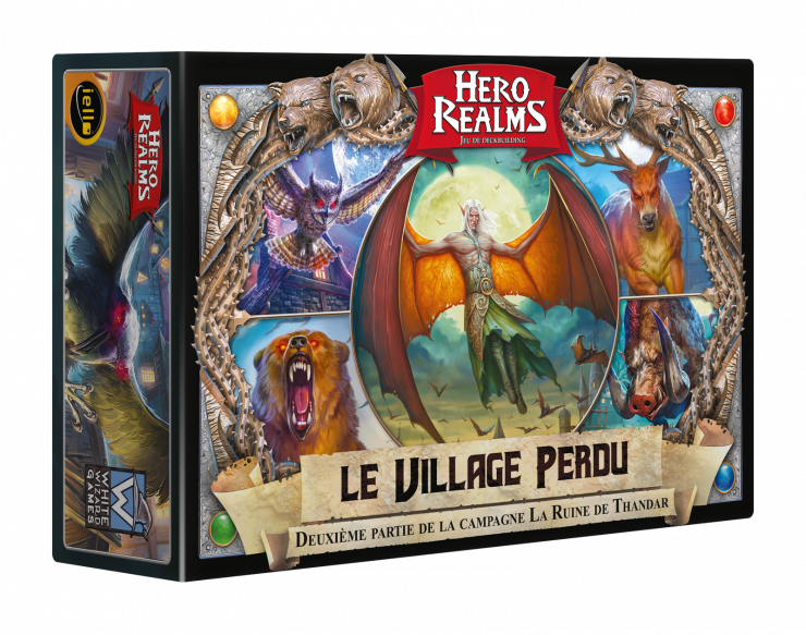 boite jeu Hero Realms Le village perdu