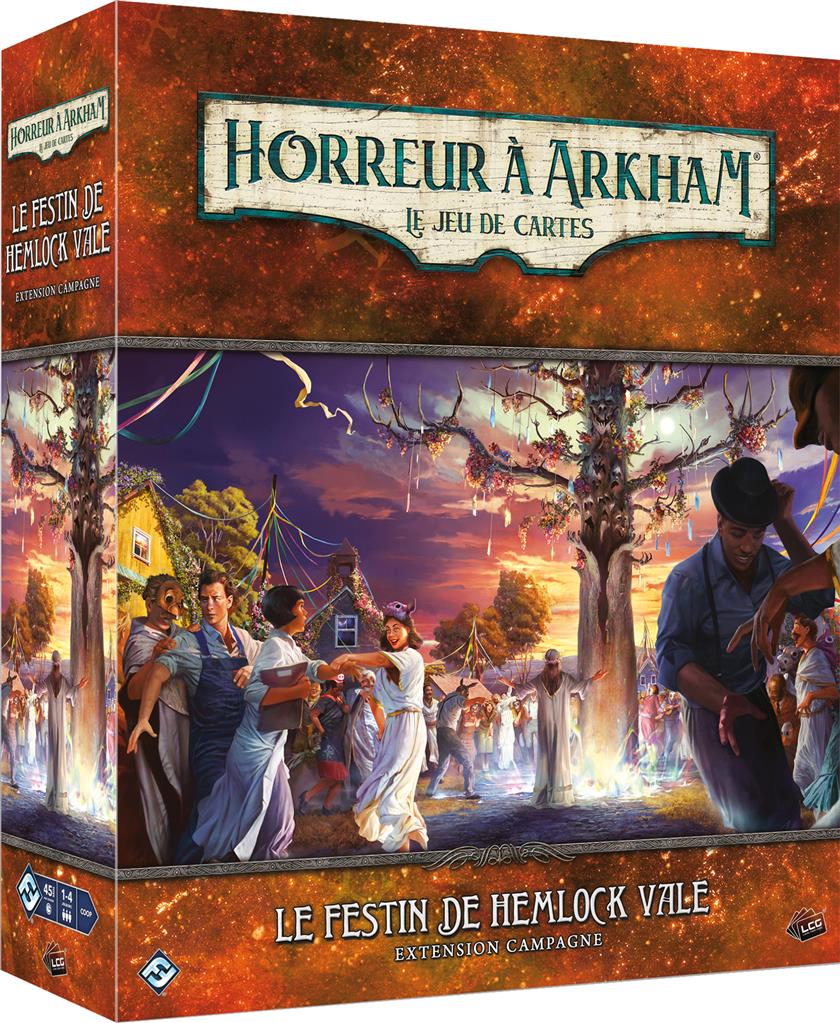 boite jeu Horreur a Arkham JCE Le Festin de Hemlock Vale Campagne