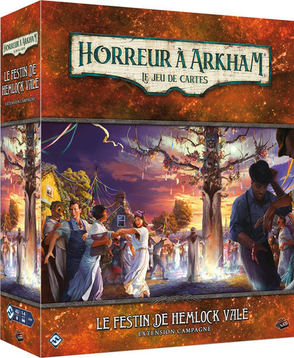 boite jeu Horreur a Arkham JCE Le Festin de Hemlock Vale Campagne