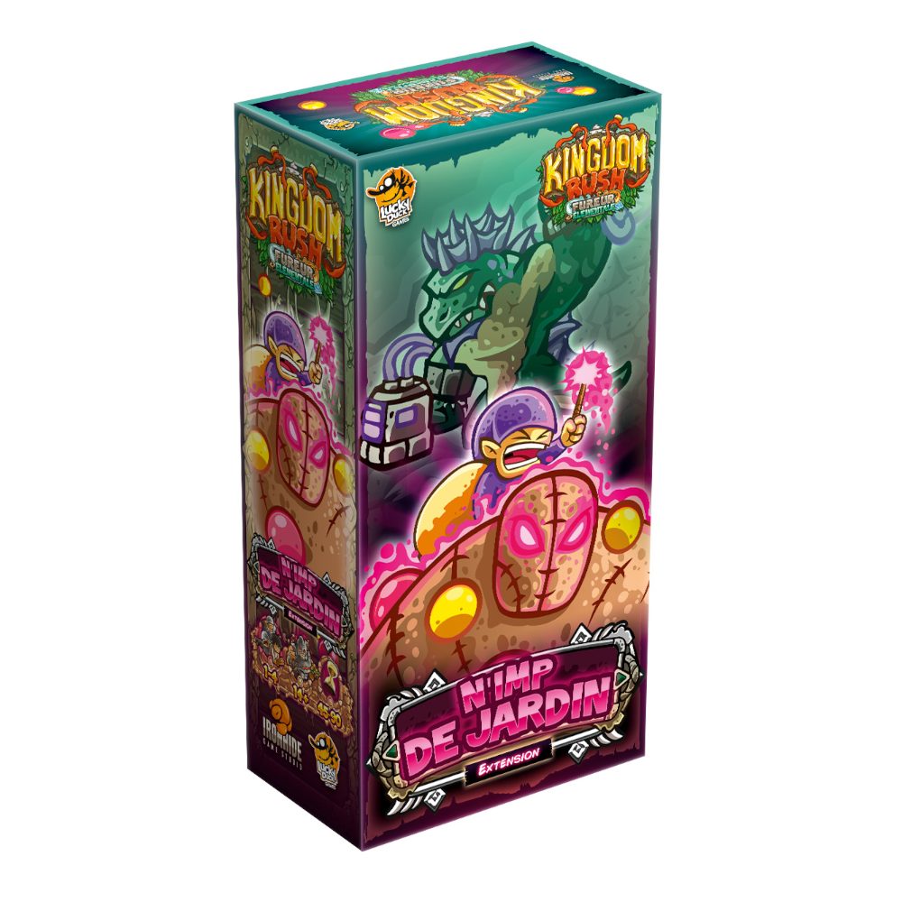 boite jeu Kingdom Rush Fureur Elementale N'imp de Jardin