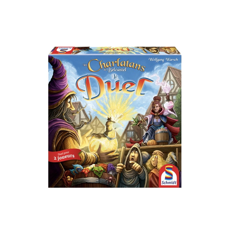 boite jeu Les Charlatans de Belcastel le duel