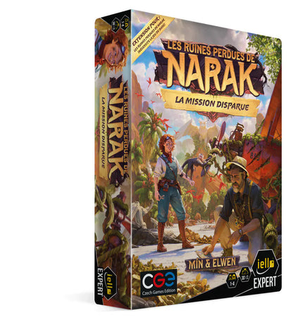 boite jeu Les ruines perdues de Narak La Mission Disparue