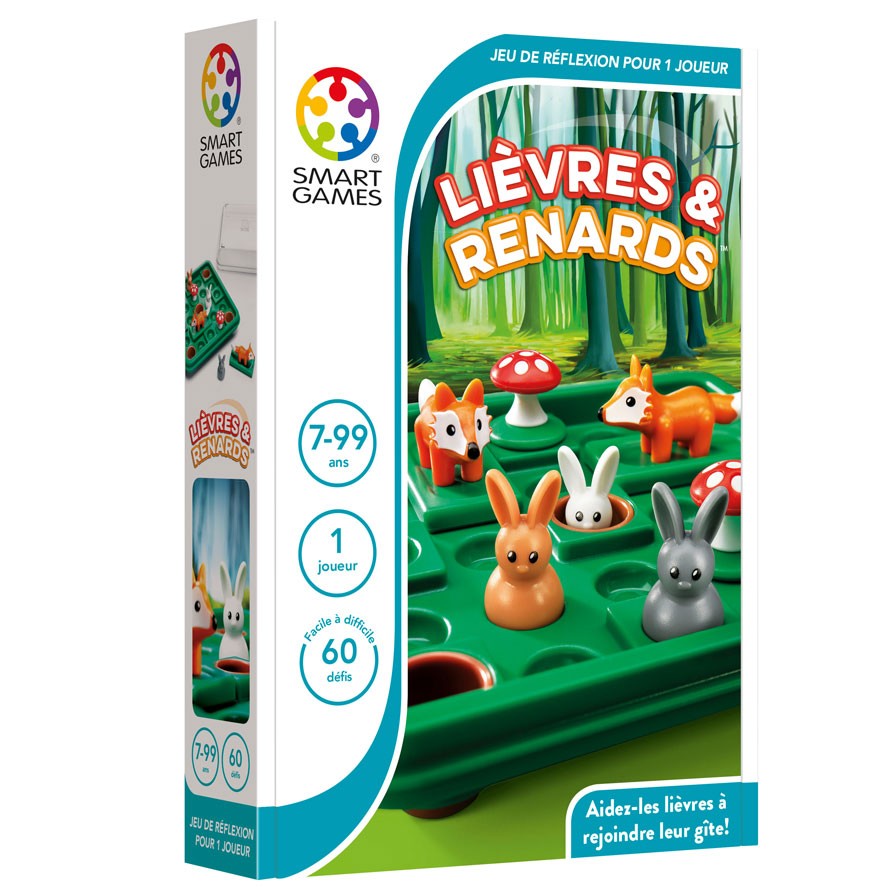 boite jeu Lievres et renards