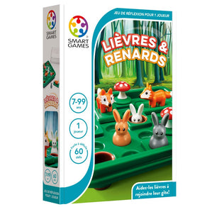boite jeu Lievres et renards