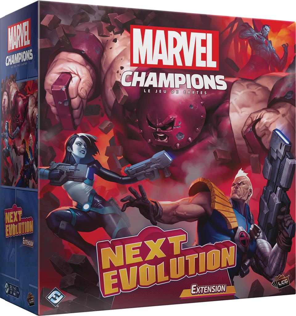 boite jeu Marvel Champions Next Evolution