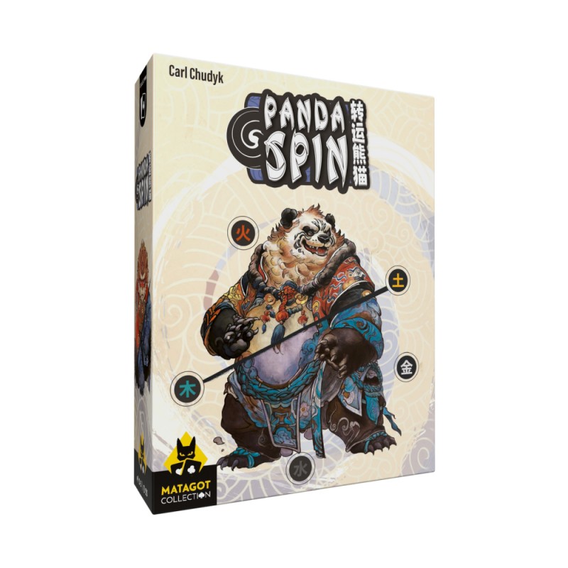boite jeu Panda spin