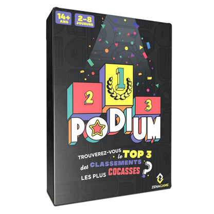 boite jeu Podium