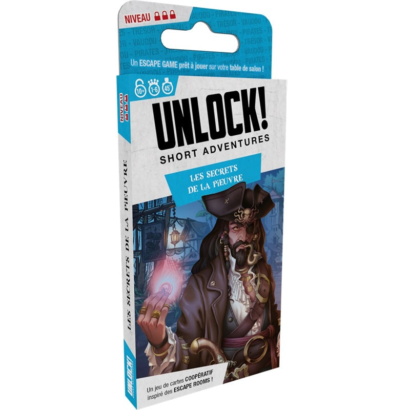 boite jeu Unlock Short Adventures Les Secrets de la Pieuvre