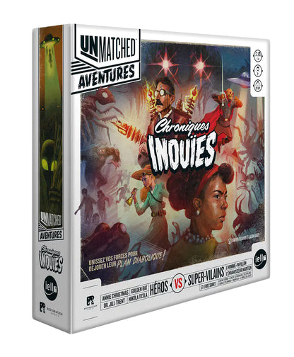 boite jeu Unmatched Aventures Chroniques inouies