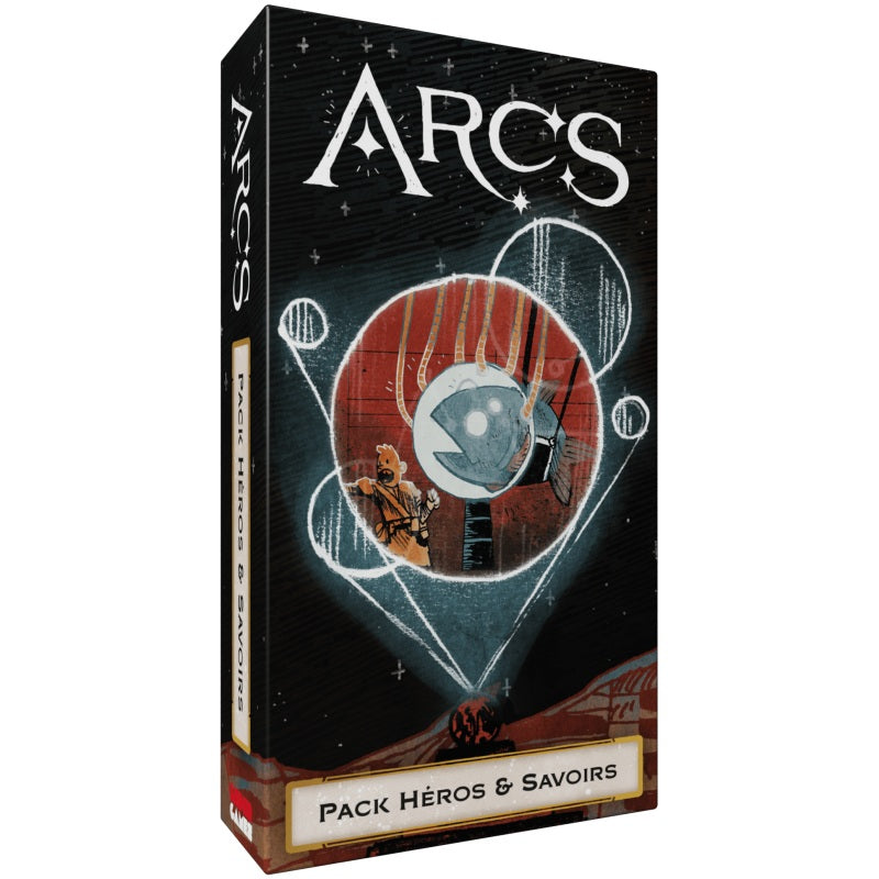 boite jeu de societe arcs pack heros et savoirs