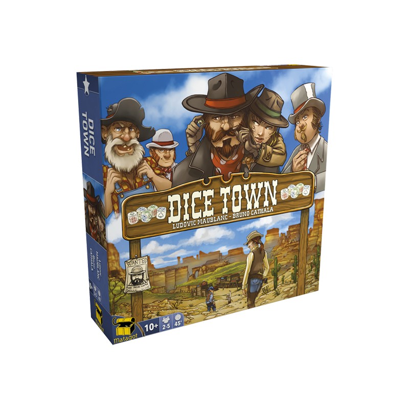 boite jeu dice town
