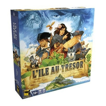 boite jeu l'ile au tresor