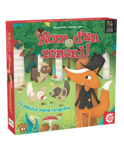 boite jeu nom d'un renard