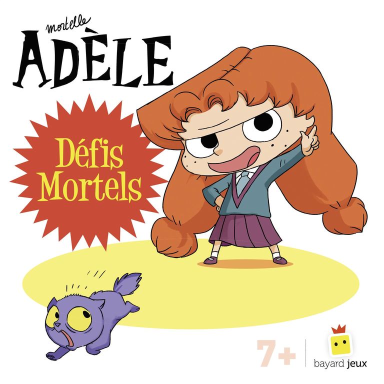 boite du jeu mortel Adèle défis mortels
