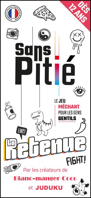 boite du jeu Sans pitié la retenue