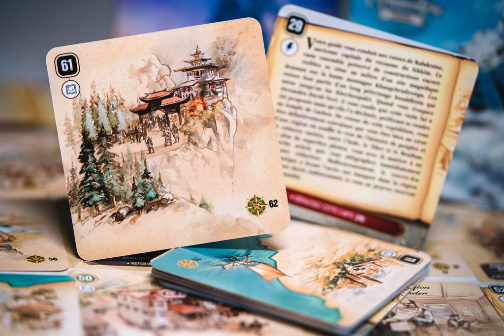 cartes du jeu Cartaventura Lhassa