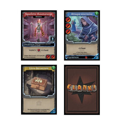 cartes jeu clank catacombes