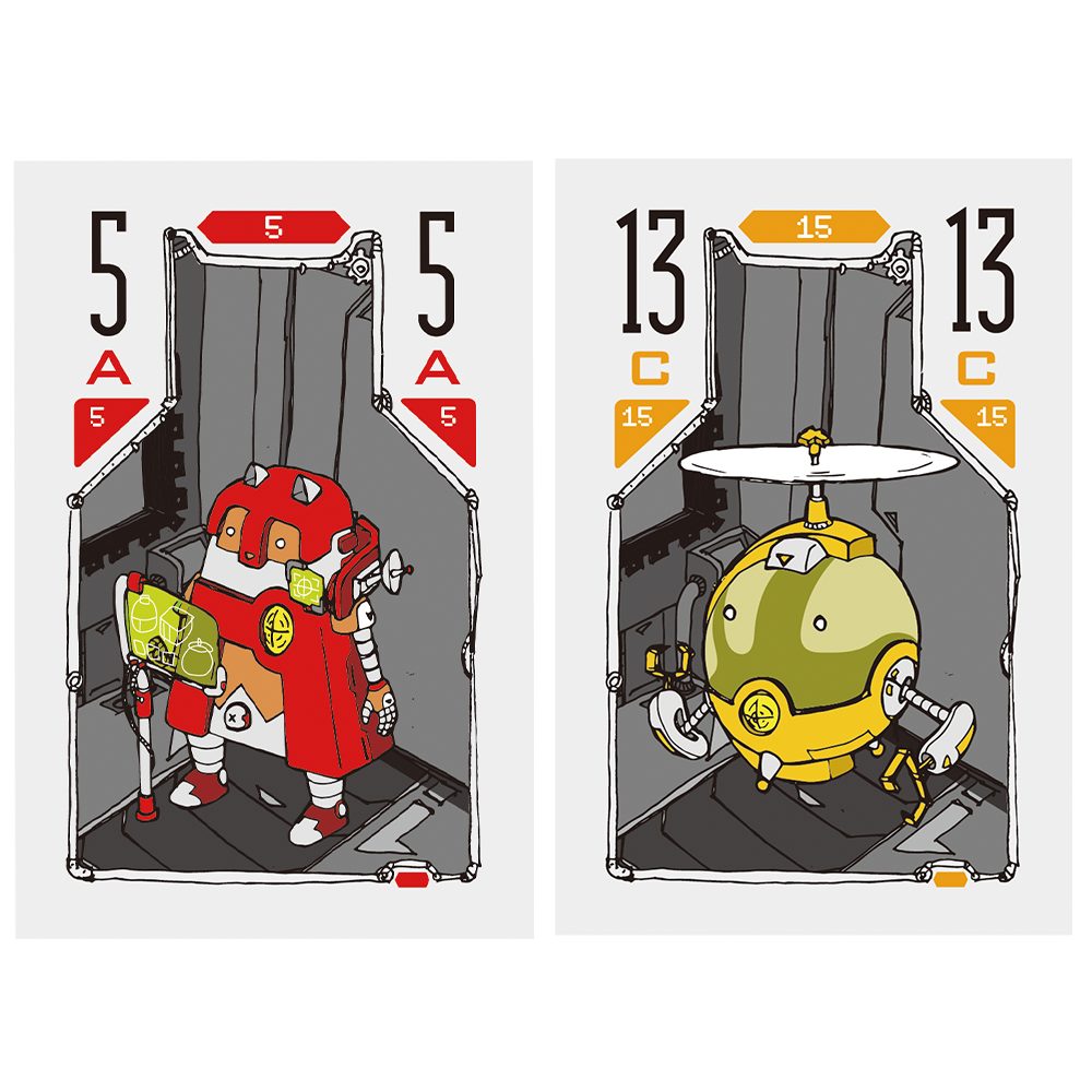 carte jeu Robotrick