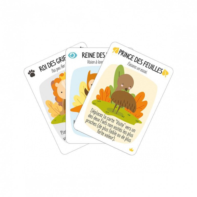 cartes 2 jeu les fiefs de Norbois