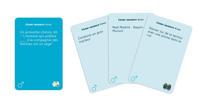 cartes jeu blanc manger coco 6 guerre des sexes