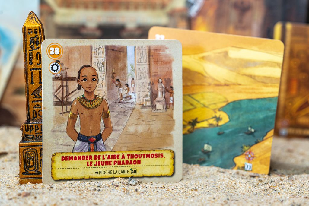 cartes  jeu Cartaventura Odyssee Les secret du pharaon