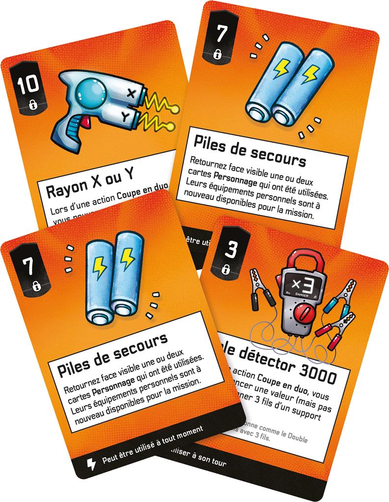 cartes jeu Bomb Busters